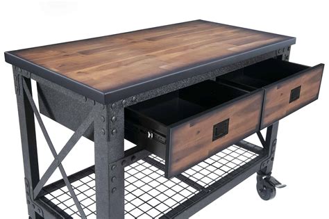 rolling workbench with drawers